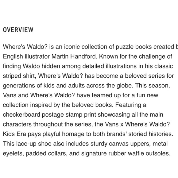 Where’s Waldo X Vans - Picture 5 of 9